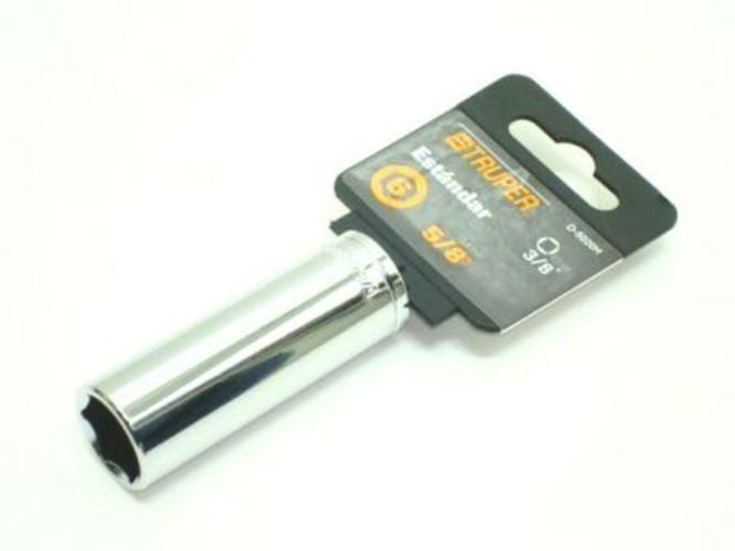 DADO 6 PUNTAS LARGO CUADRO 3/8" DE 5/8"