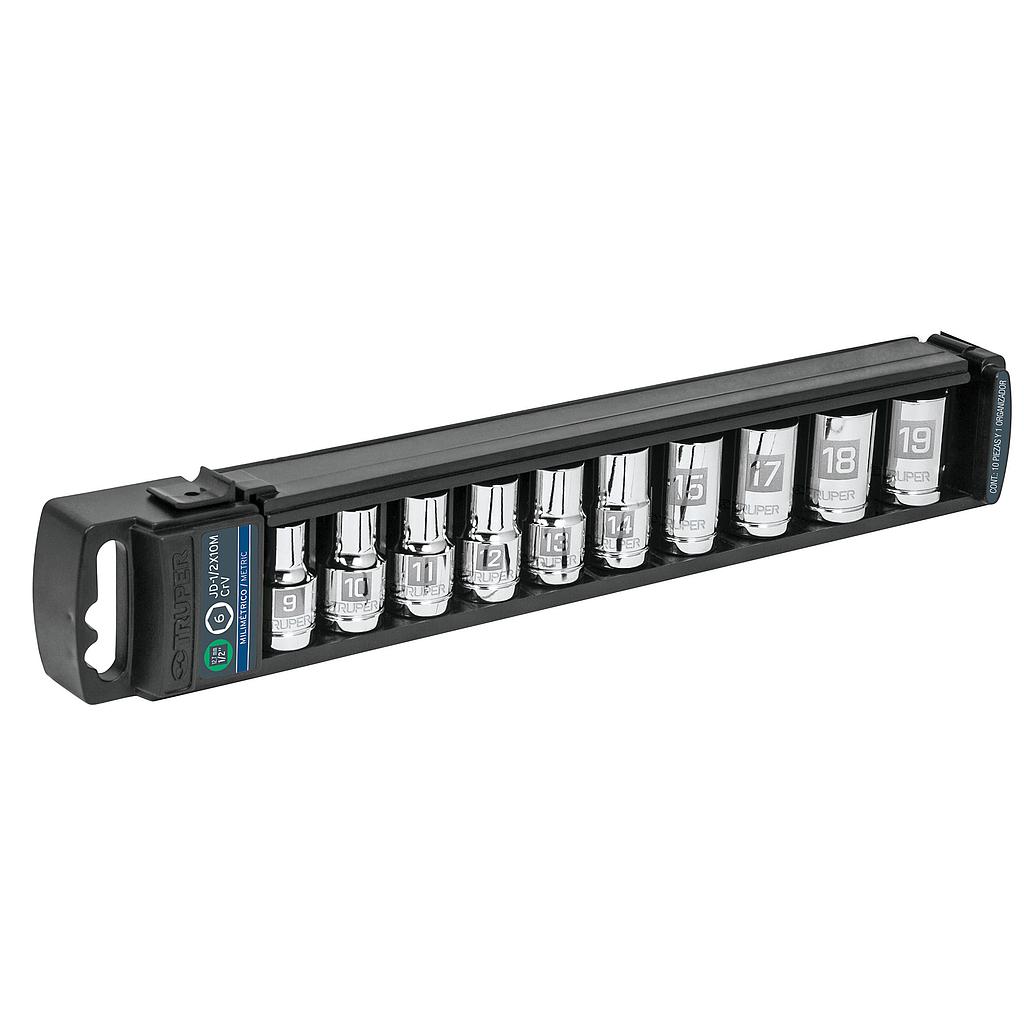 JUEGOS DADOS CUADRO 1/2" MILIMETRICO
