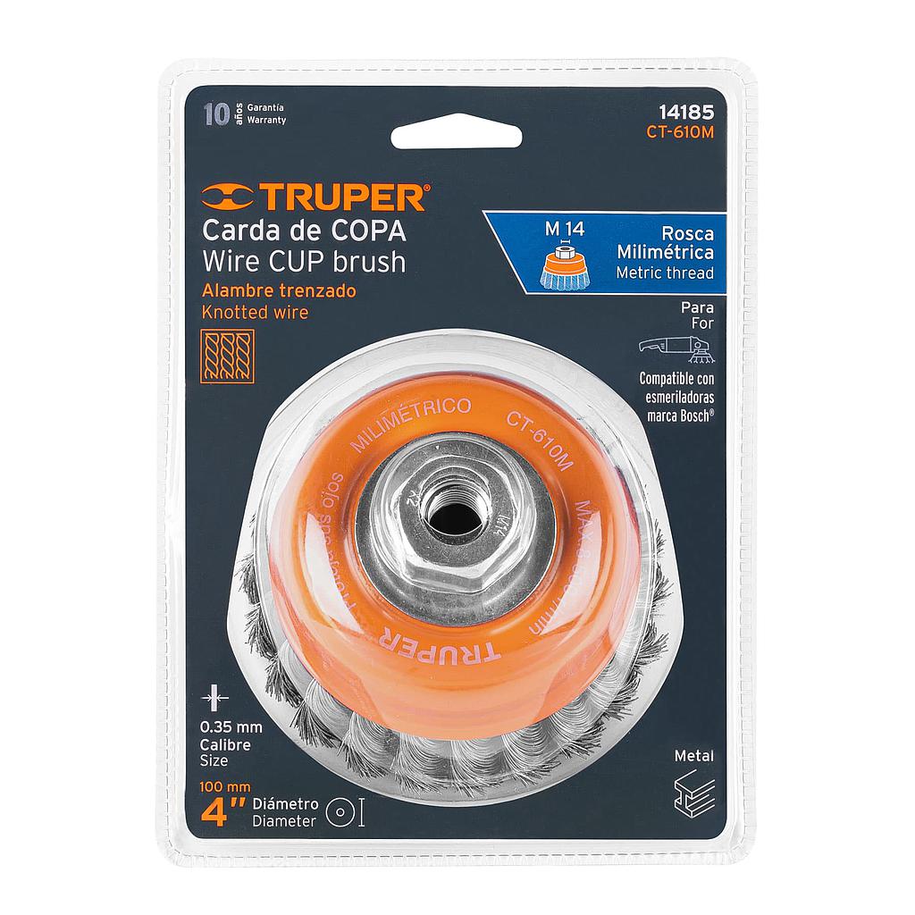 CARDA COPA 4" MILIMÉTRICA