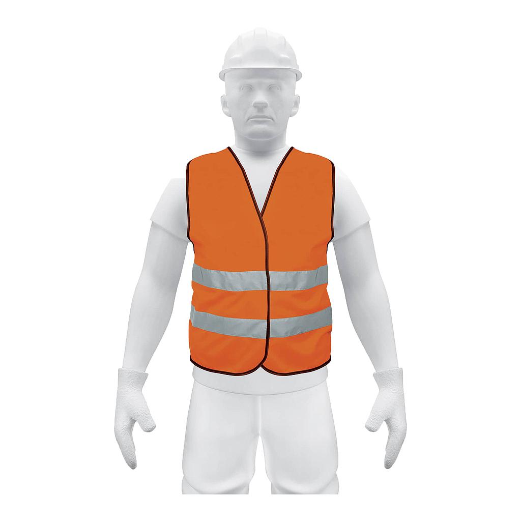 CHALECO DE SEGURIDAD ALTA VISIBILIDAD NARANJA