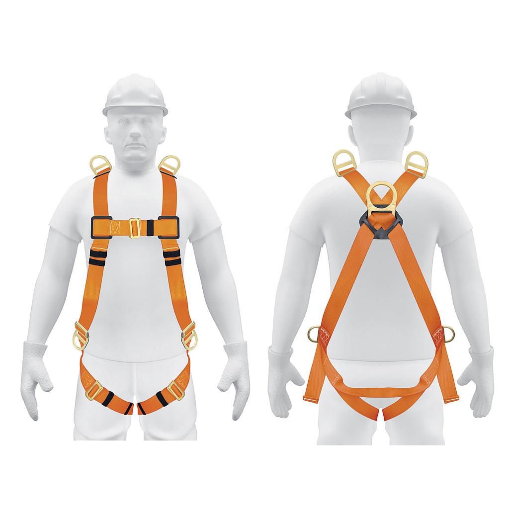 ARNES CUERPO COMPLETO, 5 ANILLOS, POCISION Y RESCATE