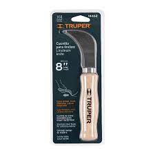 CUCHILLO CURVO PARA LINOLEO 8"