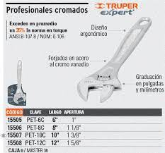 PERICO PROFESIONAL CROMADO 6"