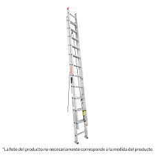 ESCALERA DE EXTENSION, 16 PELDAÑOS, TIPO LLL