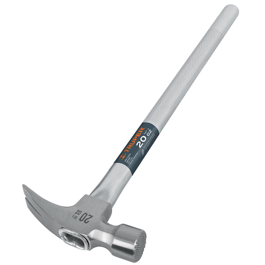 MARTILLO TUBULAR PULIDO UÑA RECTA CARA FRESADA 20 OZ 19" (48CM)