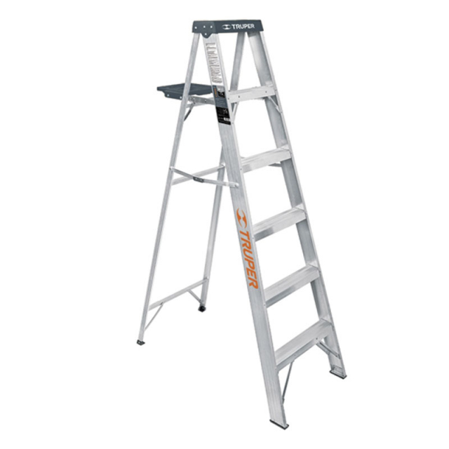 ESCALERA TIJERA C/BANDEJA 5 PELD 91 KG