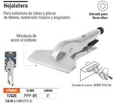 PINZA DE PRESION HOJALATERA 8"