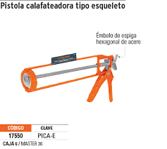 PISTOLA PARA SILICON TRUPER