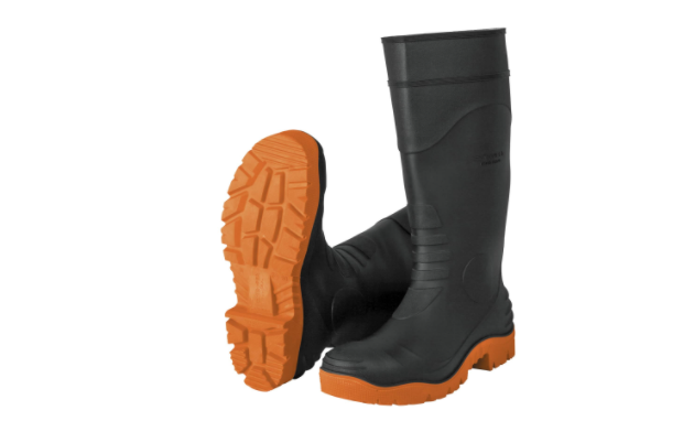 BOTA INDUSTRIAL SUELA NARANJA #30