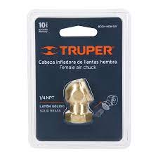 INFLADOR CABEZA SENCILLA, HEMBRA CUERDA 1/4 NPT