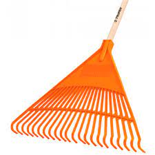 ESCOBA PLASTICA RECTA RIGIDA 22" (55CM) 22 DIENTES