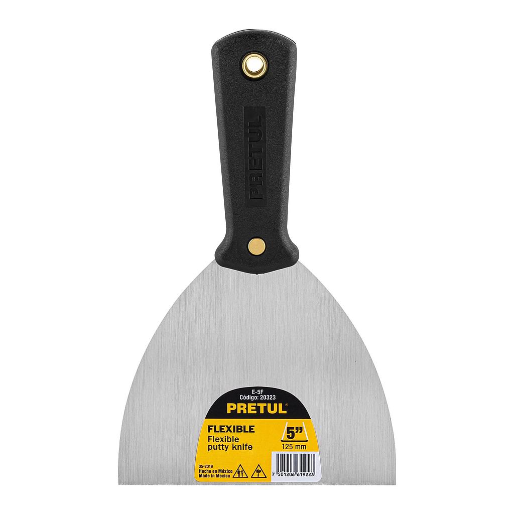 ESPATULA 5" FLEXIBLE PRETUL