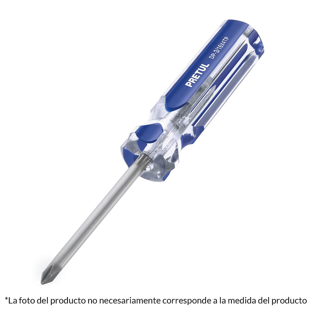 DESARMADOR PUNTA PHILLIPS 1/4 X6" PRETUL