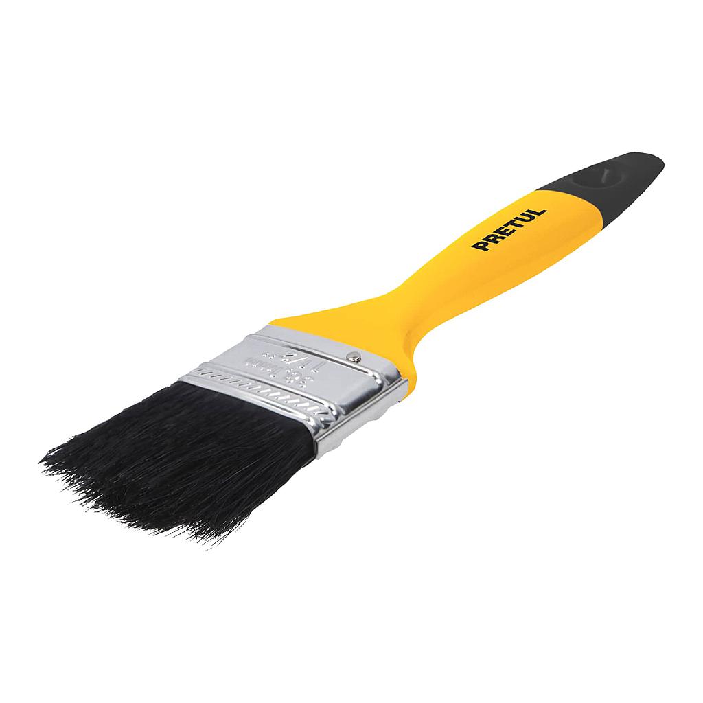BROCHA CON MANGO DE PLASTICO 1 1/2" PRETUL