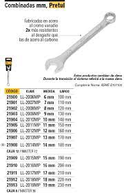 LLAVE COMBINADA 8MM PRETUL