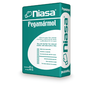 PEGAMARMOL NIASA BLANCO 20KG