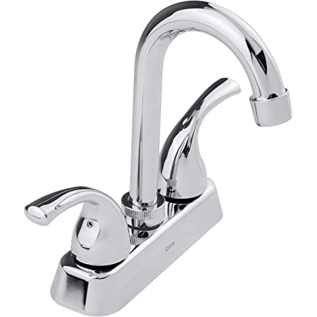 MEZCLADORA PARA LAVABO PLASTICA ECOLOGICA TIPO BAR CUELLO ALTO CON MANERALES DE PALANCA DICA (4053)