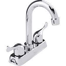 MEZCLADORA PARA LAVABO TIPO BAR 4" CON CUBIERTA Y MANERALES DICA (4084)