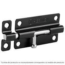 PASADOR DE ACERO NEGRO 3"
