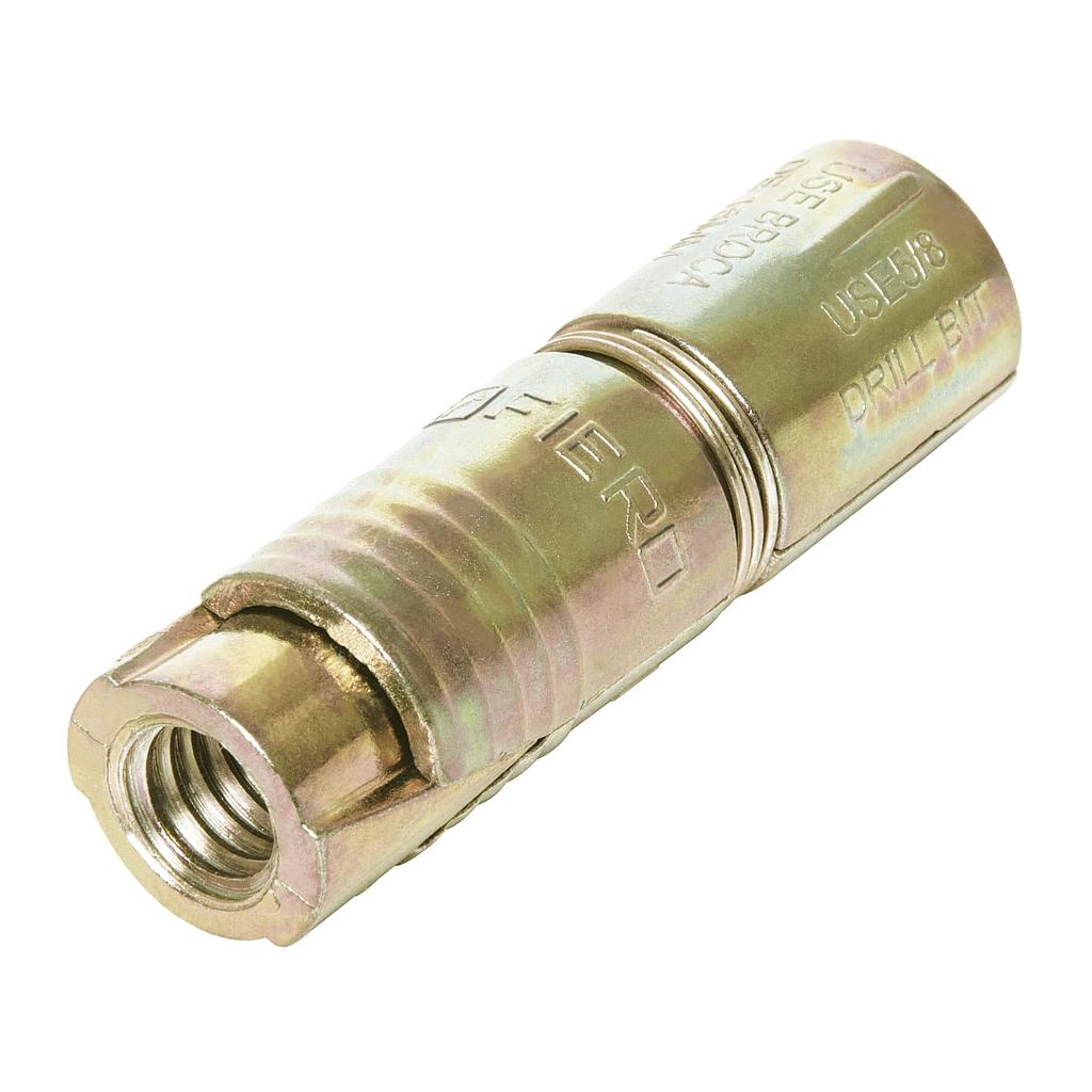 TAQUETE EXPANSIVO 1/4" SIN TORNILLO (4 PZ)