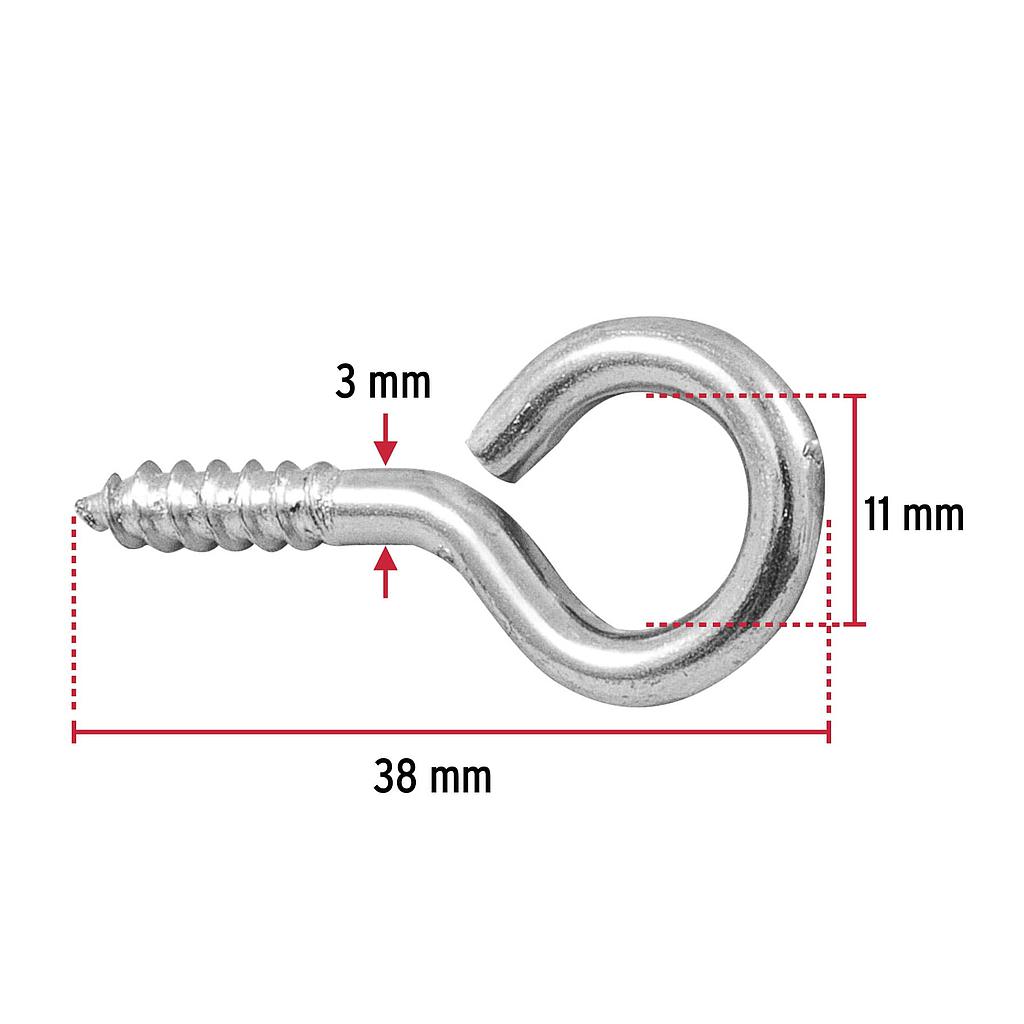 ARMELLA CERRADA 19X60 MM