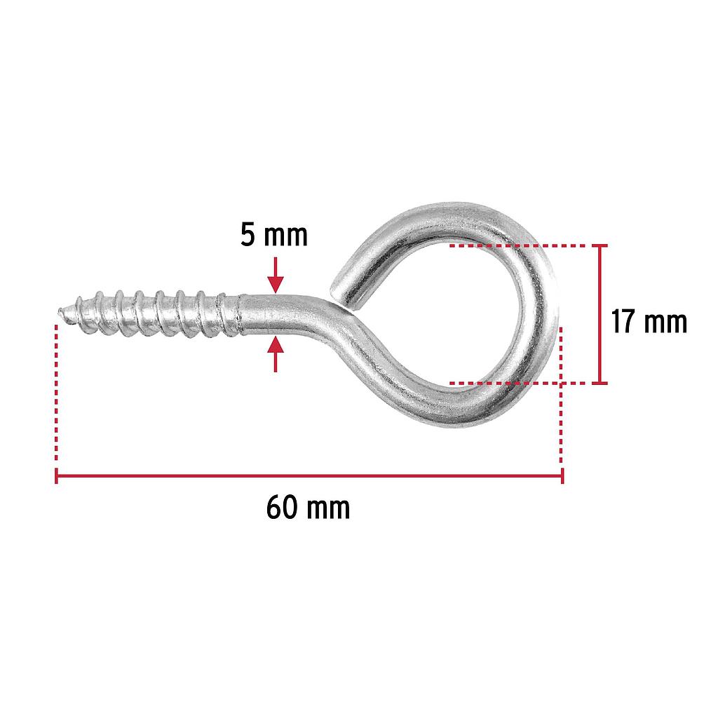 ARMELLA CERRADA 22X100 MM