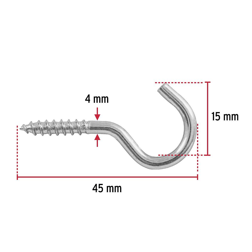 ARMELLA ABIERTA 20X70 MM