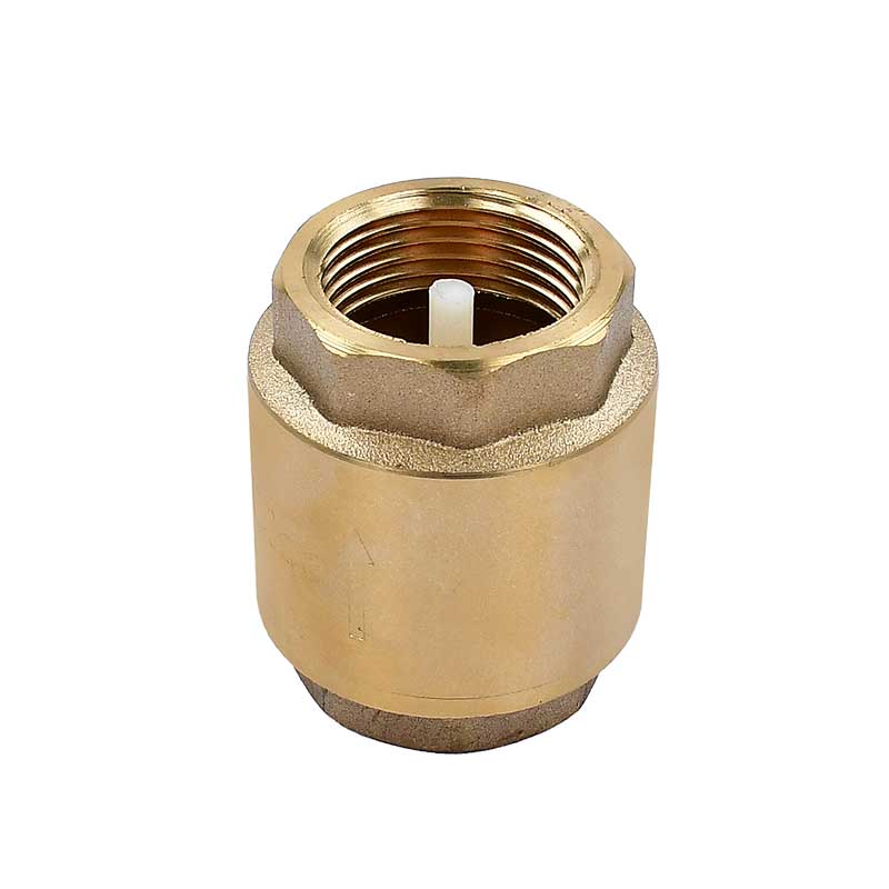 VALVULA CHECK DE RESORTE BRONCE 1"