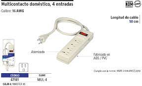 MULTICONTACTO 4 ENTRADAS