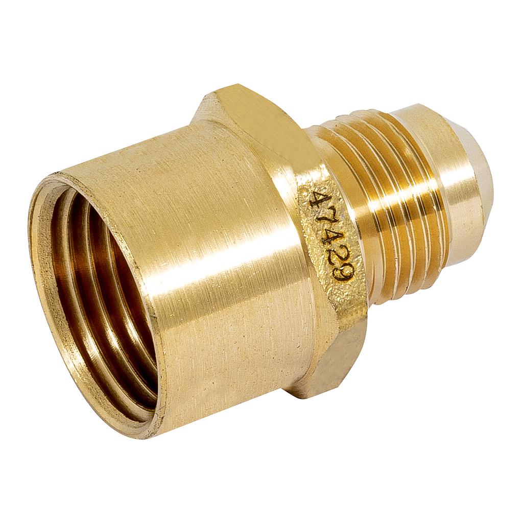 NIPLE CAMPANA LATON 3/8 X 1/2