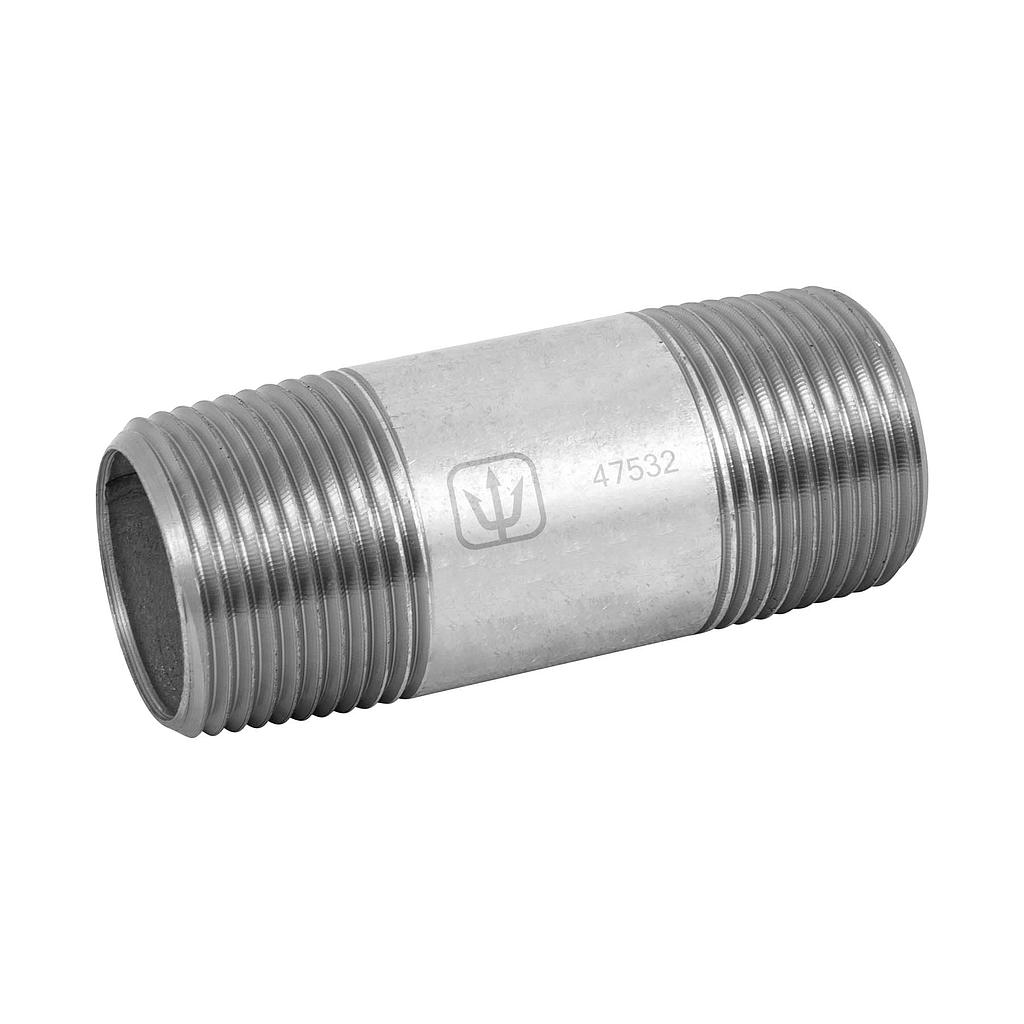 NIPLE GALVANIZADO 1" X 3 " CED40