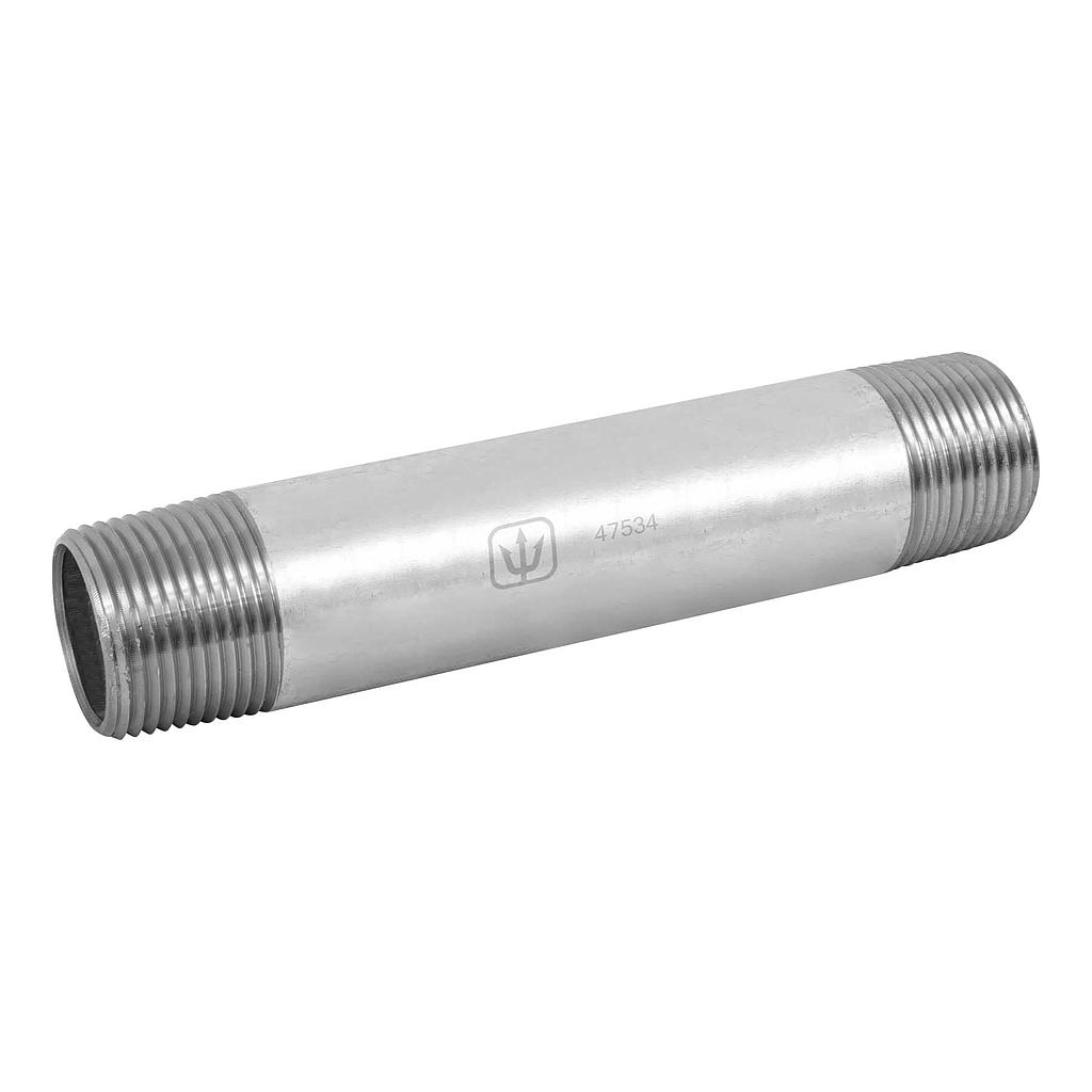 NIPLE ACERO INOX 1"X6"