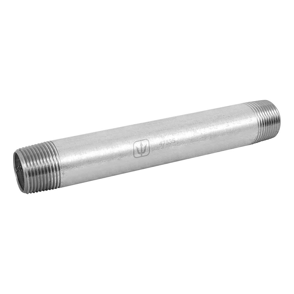 NIPLE ACERO INOX 1"X8"