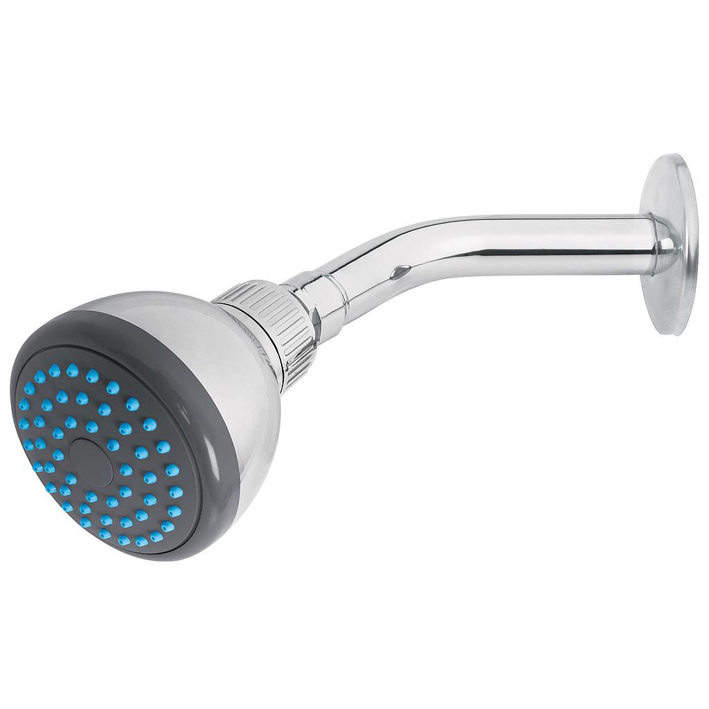 REGADERA REDONDA CABEZA ABS 3" BASIC