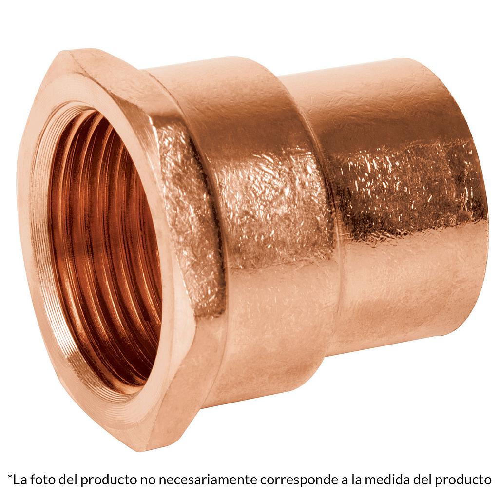 CONECTOR COBRE R/INT 1/2"