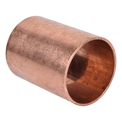 CONECTOR LISO BRONCE 1"