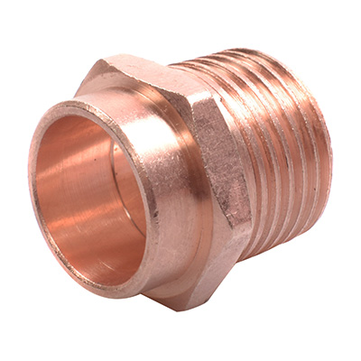 CONECTOR BRONCE R/EXT 1"