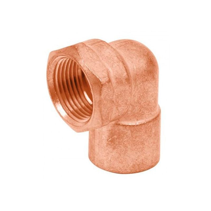CODO BRONCE R/INT 1/2" X 90°