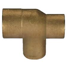 TEE BRONCE 1"X1/2"X1"
