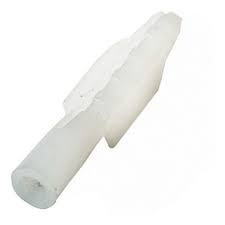 TAQUETE PLASTICO BLANCO 1/4"