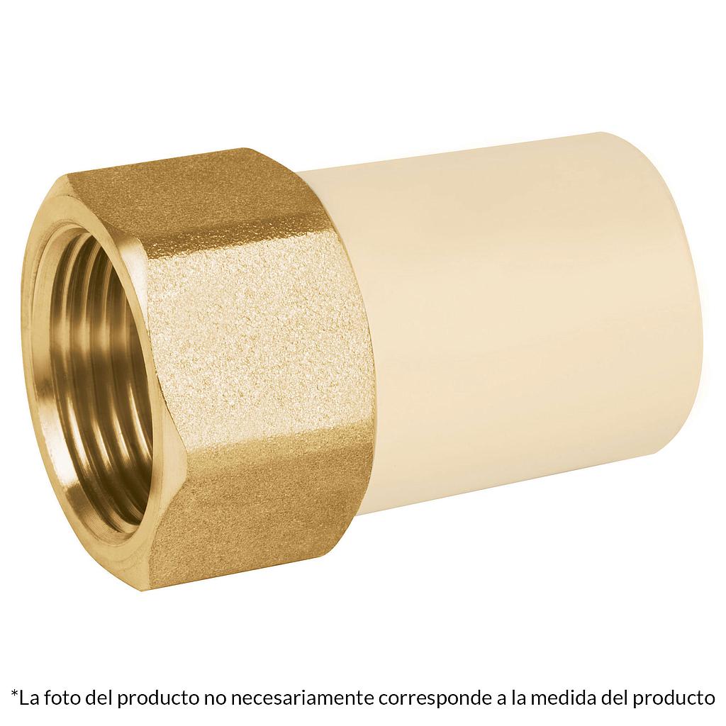 CONECTOR CPVC R/INT BCE 3/4"