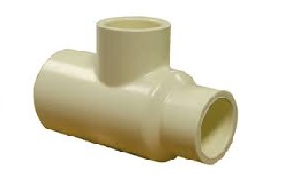 TEE CPVC RED 1" X 3/4" X 1/2"