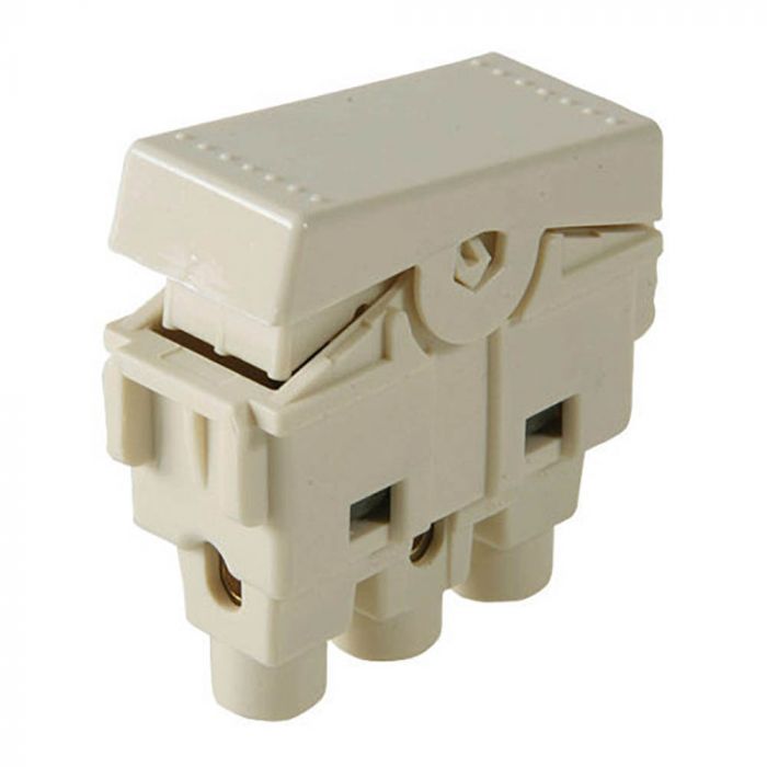 INTERRUPTOR 3 VIAS 1 MOD MODUS COLOR MARFIL