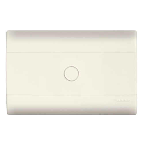 PLACA CIEGA DE RESINA CON CHASIS MODUS COLOR MARFIL