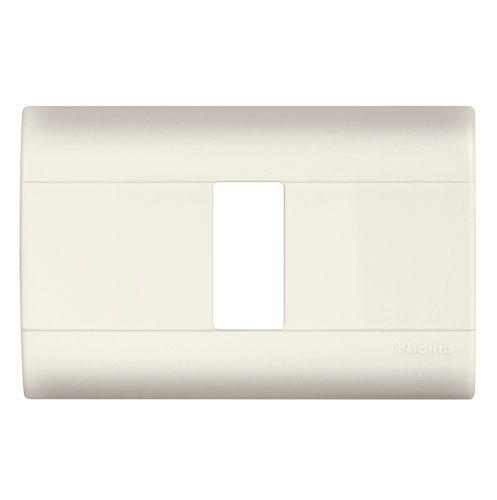 PLACA 1 MOD DE RESINA CON CHASIS MODUS COLOR MARFIL