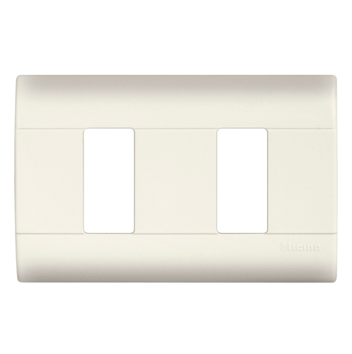 PLACA 2 MOD DE RESINA CON CHASIS MODUS COLOR MARFIL