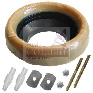 CUELLO DE CERA CON GUIA CON JUEGO DE TORNILLOS COFLEX
