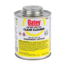 LIMPIADOR TRANSPARENTE PARA PVC Y CPVC 946ML (32 OZ) 1L OATEY
