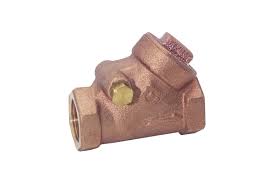 VALVULA CHECK COLUMPIO BRONCE 1/2"