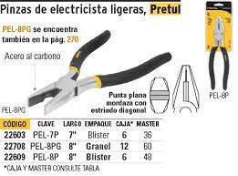 PINZA ELECTRICISTA "7" PRETUL